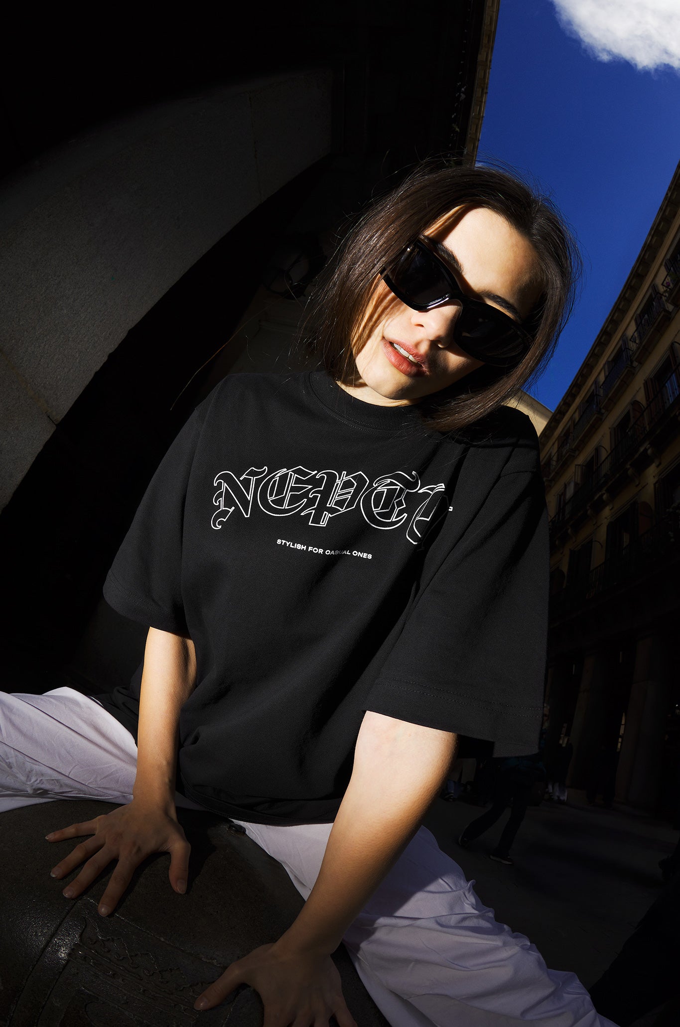 OBSIDIUM BLACK TEE