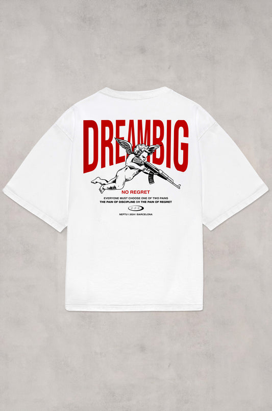 DREAM BIG WHITE TEE